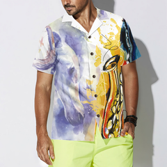 Saxophone And Horse Hawaiian Shirt - Hyperfavor