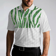 Tiger Pride Lawn Care Tiger Pattern Golf Polo Shirt - Hyperfavor
