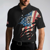 Lineman My Craft Allows Me To Bring Anything Polo Shirt, Skull American Flag Lineman Shirt For Men - Hyperfavor