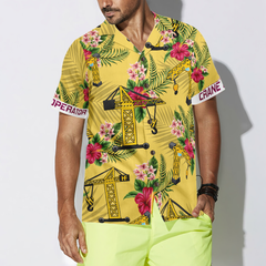 Crane Operator Hawaiian Shirt - Hyperfavor