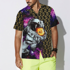Bitcoin In The Galaxy Hawaiian Shirt - Hyperfavor