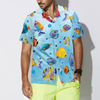 Fish Water Color Pattern v2 Hawaiian Shirt - Hyperfavor