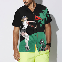 Golf Pin High Performance Hawaiian Shirt - Hyperfavor
