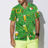 Ireland Pattern Happy Saint Patrick's Day Hawaiian Shirt - Hyperfavor