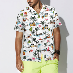German Shepherd hawaii Hawaiian Shirt - Hyperfavor