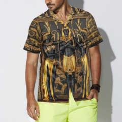 Ancient Egypt Pharaoh Hawaiian Shirt - Hyperfavor