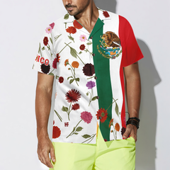 Mexico Dahlias Hawaiian Shirt - Hyperfavor
