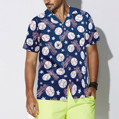 Baseball Star Hawaiian Shirt - Hyperfavor