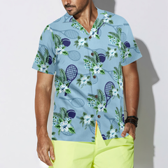 Tropical Tennis 5 Hawaiian Shirt - Hyperfavor