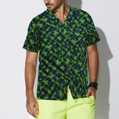 Shamrock Seamless Pattern Hawaiian shirt - Hyperfavor