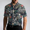 Tropical Bike Polo Shirt, Tropical Cycling Themed Shirt For Bike Lovers, Funny Cycling Shirt Design - Hyperfavor