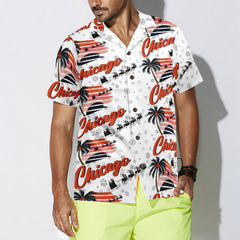 Chicago Winter Hawaiian Shirt - Hyperfavor