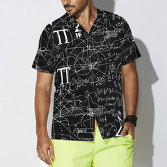 Math Lover Pythagoras And Einstein Hawaiian Shirt - Hyperfavor