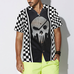 Metal Skull Golf Hawaiian Shirt - Hyperfavor