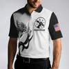 Electrician Proud Skull Black And White Polo Shirt, If You Think You Can Do My Job Electrician Shirt For Men - Hyperfavor