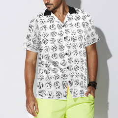 Casino Dice Pattern Get Rich Sooner Hawaiian Shirt - Hyperfavor