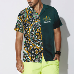 Native American Mandala Style Limited Edition Hawaiian Shirt, Native American Vintage Seamless Pattern Shirt - Hyperfavor