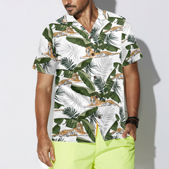 Tropical Tiger Hawaiian Shirt - Hyperfavor