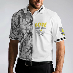 Eat Sleep Tennis Repeat Polo Shirt, Tennis Shirt For Male Players, Best Tennis Themed Polo Shirt - Hyperfavor