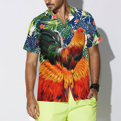 ROOSTER Hawaiian Shirt - Hyperfavor