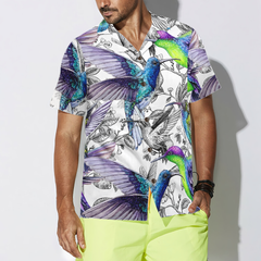 Vintage Hummingbirds Hawaiian Shirt - Hyperfavor
