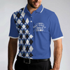 I Need My Daily Dose Of Iron Polo Shirt, Argyle Pattern Polo Shirt, Best Golf Shirt For Men - Hyperfavor