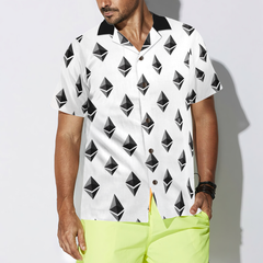 Seamless Ethereum Cryptocurrency Hawaiian Shirt - Hyperfavor