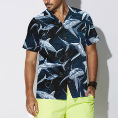 Under Water Shark Hawaiian Shirt - Hyperfavor
