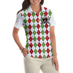 I Plan To Golf Short Sleeve Women Polo Shirt - Hyperfavor