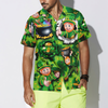 Personalized Name Leprechaun Happy Saint Patricks's Day Custom Hawaiian Shirt - Hyperfavor