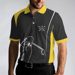 Best Papa By Par Golf Lover Short Sleeve Polo Shirt, Vintage Polo Shirt, Best Golf Shirt For Men - Hyperfavor