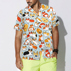 Corgi World Hawaiian Shirt - Hyperfavor