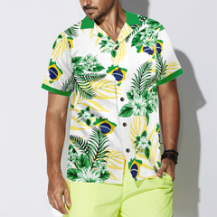 Brazil Proud Hawaiian Shirt - Hyperfavor
