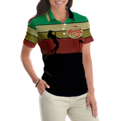 This Girl Knows How To Par Tee Golf Short Sleeve Women Polo Shirt, Colorful Golf Shirt For Ladies, Unique Female Golf Gift - Hyperfavor