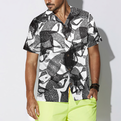 Big Bad Wolf Hawaiian Shirt - Hyperfavor