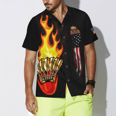 Badminton Flame Hawaiian Shirt - Hyperfavor