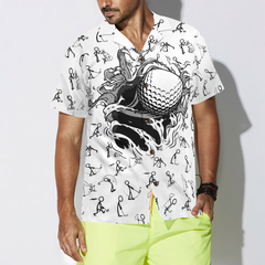 Golf Hole Breakthrough Hawaiian Shirt - Hyperfavor