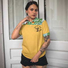 Kiss My Ace Floral Tennis Shirt For Women Short Sleeve Women Polo Shirt - Hyperfavor