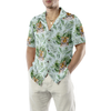 Tropical Green Leaves And Jungle Tiger Shirt For Men Hawaiian Shirt - Hyperfavor