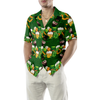 Saint Patrick's Day Personalized Beard Face Custom Hawaiian Shirt - Hyperfavor