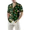 St Patrick's Day Symbol Seamless Pattern Hawaiian Shirt - Hyperfavor
