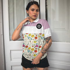 Chemistry Teacher Short Sleeve Women Polo Shirt - Hyperfavor