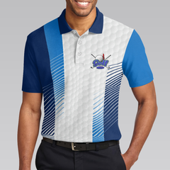 I'd Tap That Elegant Blue Color Golf Polo Shirt, Blue Golfing Polo Style Shirt For Male Golfers, Best Golf Gift - Hyperfavor