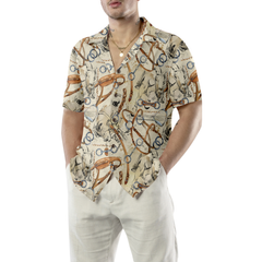 Horse Watercolor Shirt For Men Hawaiian Shirt - Hyperfavor