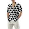 Soccer Ball Pattern Hawaiian Shirt - Hyperfavor