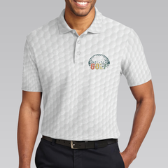 I See A Golf Slayer In The Mirror Everyday Polo Shirt, Vintage Palette Golf Polo Shirt, Best Golf Shirt For Men - Hyperfavor