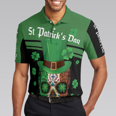 St Patrick Day The Irishman Polo Shirt, St Patrick's Day Polo Shirt, St Patrick Shirt For Men - Hyperfavor