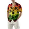 Marijuana Leaf Rasta Hawaiian Shirt - Hyperfavor