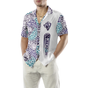 Personalized Baseball Seamless Palm Leaves Pattern Custom Hawaiian Shirt - Hyperfavor