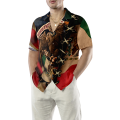 Mexican By The Grace Of God Hawaiian Shirt - Hyperfavor